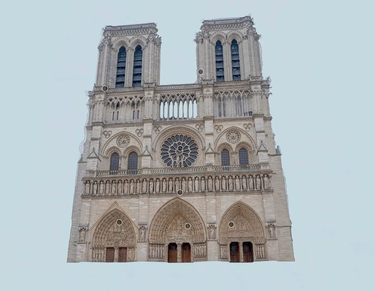 Façade de Notre Dame